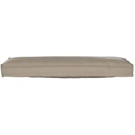 vidaXL Kissen Taupe 120 x 40 cm