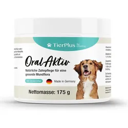 Zahnpflege Pulver für Hunde, 175g Dose