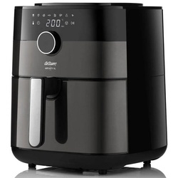 Arzum Heißluftfritteuse Airtasty Heißluftfritteuse Air Fryer Herausnehmbarer Korb Schwarz schwarz|silberfarben
