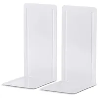 Maul Buchstütze Metall 12 x 14 x 24 cm Grau 2 St.