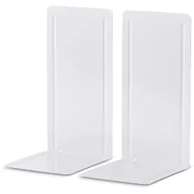 Maul Buchstütze Metall 12 x 14 x 24 cm Grau 2 St.