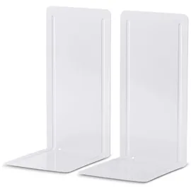 Maul Buchstütze Metall 12 x 14 x 24 cm Grau 2 St.