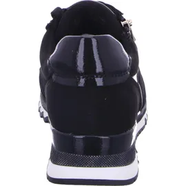 Marco Tozzi Damen Sneaker flach Vegan Freizeit, Schwarz 38