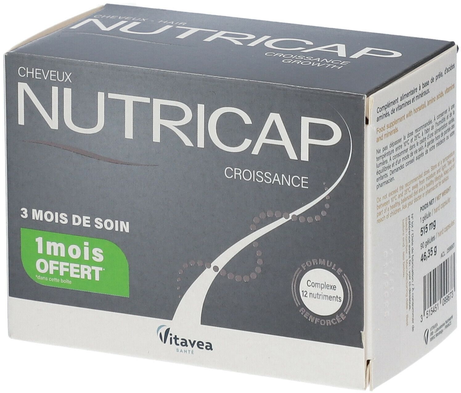 Nutrisanté Nutricap Croissance 180 pc(s) capsule(s)
