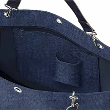 Reisenthel Shopper XL Herringbone Dark Blue
