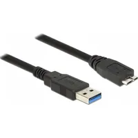 DeLock USB-A auf Micro-USB 5 m Schwarz