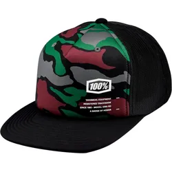 100% Unisex Snapback Trooper Snapback. Camouflage grau Einheitsgröße