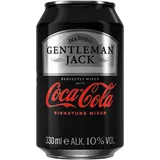 JackDaniel's Gentleman Jack mit Cola 10% vol 12 x 0,33 l