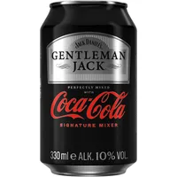 JackDaniel's Gentleman Jack mit Cola 10% vol 12 x 0,33 l