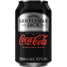 JackDaniel's Gentleman Jack mit Cola 10% vol 12 x 0,33 l