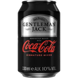 JackDaniel's Gentleman Jack mit Cola 10% vol 12 x 0,33 l