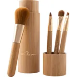 Luvia Cosmetics Travel Bamboo - Brush Set - 1.0 Stück