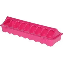Kerbl Futtertrog mit Klappdeckel 30 x 9,5 cm Rosa