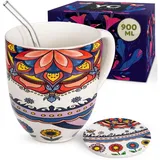 YC YANG CHAI Kaffeetasse 0,9 l Weiß