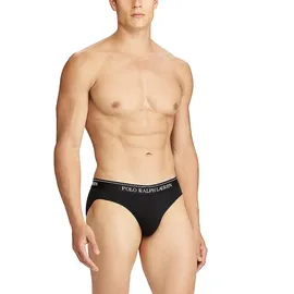 Ralph Lauren Slips unifarben Schwarz / Weiß XL 3er Pack