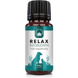 Saint Nutrition® | Relax Kügelchen für Haustiere zur Beruhigung Globuli 10 g