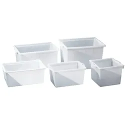 GRAF Kunststoffbehälter eckig 80 l PE natur ( 9000450332 )
