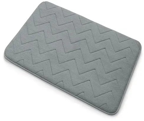 Mousse Badematte - Memory Foam - Grau 40x60 cm