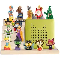 Tonie-regal Für Toniebox Hörfiguren, Magnetische Aufbewahrung Für 15-20 Tonie, Wandregal Und Schreibtischregal, Kinderregal Für Mädchen & Jungen, Step