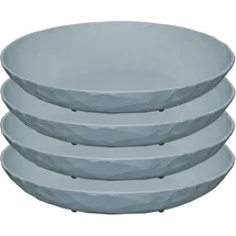 Koziol Pastateller Club Ø 22 cm Blau 4er Set