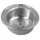 a&n&a aQualine Aqualine Edelstahl-Einbauspüle rund 51x18cm - Silber
