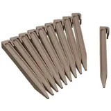 Versele-Laga Bordürenanker 26,7 x 1,9 x 1,8 cm 10 Stück Beige-Taupe