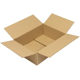 Jungheinrich PROFISHOP Wellpapp-Faltkarton 1-wellig, 310 x 220 x 100 mm, A4, Qual. 1.20 B, braun
