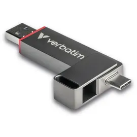 Verbatim Dual QuickStick 128GB USB-C/USB-A, USB Stick mit dualer Schnittstelle