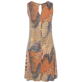 Buffalo Strandkleid Kurz Animaldruck Mehrfarbig 48