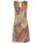 Buffalo Strandkleid Kurz Animaldruck Mehrfarbig 48