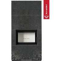Kratki Floki Box 8 kW Quarzsinter Oxide Nero