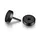 True Rebels Ohrstecker TR332 schwarz Edelstahl