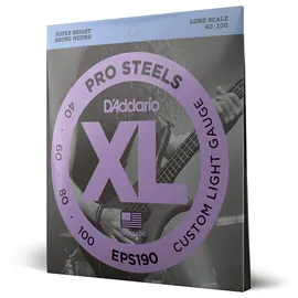 D'Addario Eps190 (4x, E-Bass, 0.10"), Saiten