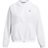 Under Armour SportStyle Windbreaker Jacke Damen 100 white/black S