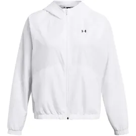 Under Armour SportStyle Windbreaker Jacke Damen 100 white/black S