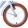 Volare Ashley 16 Zoll RH 0 cm blau