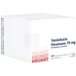 VENLAFAXIN Heumann 75 mg Hartkaps.retard.Heunet 100 St
