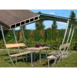 Gartenpavillon MILANO TER 4mm