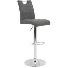 Hela 2er Set Barhocker Miranda - Microfaser Beige