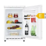 Unterbau Kühlschrank 103L LED 82cm Glasablagen Gemüseschublade dekorfähig