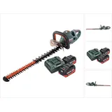 Metabo HS 18 LTX BL 65 Akku Heckenschere 18 V 60 cm Brushless + 2x Akku 5,5 Ah + Ladegerät