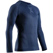 X-Bionic Xceed Run Shirt LS Men marine/slate blue - L