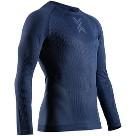X-Bionic Xceed Run Shirt LS Men marine/slate blue - L