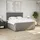 vidaXL Boxspringbett 180 x 200 cm Taupe