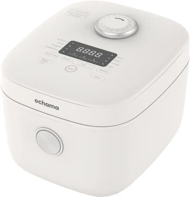 ochama Reiskocher – 4 l smarter multifunktionaler Reiskocher – schnelles Kochen für den Hausgebrauch (3–4 Personen) – Antihaft-Kocher, präzises Kochen, verdickter Innentopf