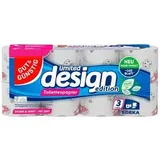 Gut&Günstig Toilettenpapier limited design 3-lagig, 8 Rollen