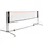 Aktive 54175 - Volleyball- und Badmintonnetz mit verstellbarer Höhe, Maße 505x101x157/91, inkl. Tragetasche, Volleyballnetz, Volleyball- und Badmintonnetz