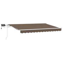 vidaXL Ausziehbare Markise 300 x 250 cm taupe