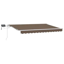 vidaXL Ausziehbare Markise 300 x 250 cm taupe