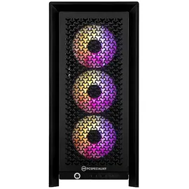 PCSpecialist Gaming-PC AMD Ryzen 5 7500X3D 4,5 GHz 32 GB RAM 1 TB SSD NVIDIA GeForce RTX 5070 Ti Windows 11 Home